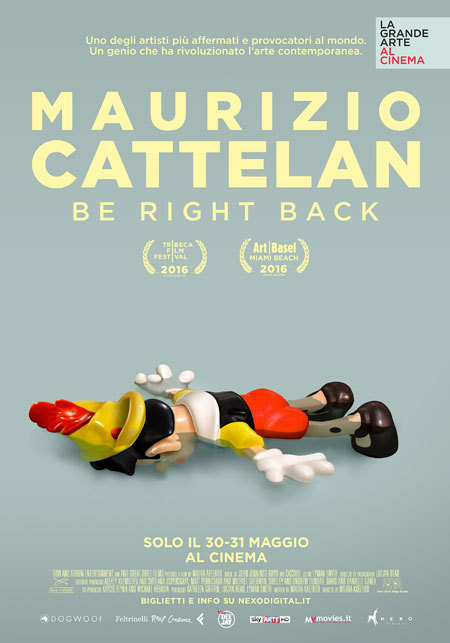 Poster Maurizio Cattelan: Be Right Back