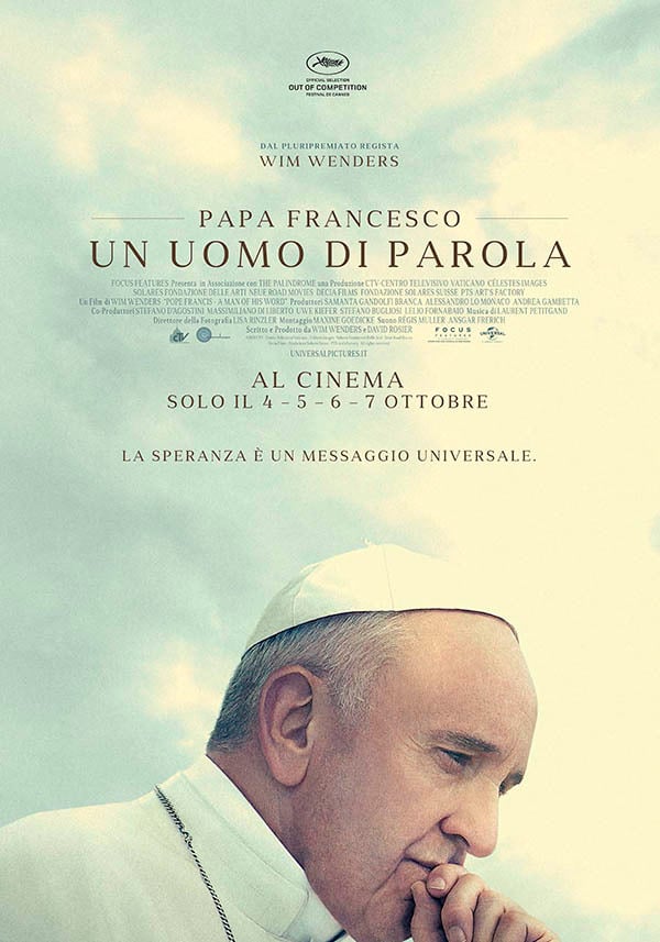 Poster Papa Francesco – Un uomo di parola