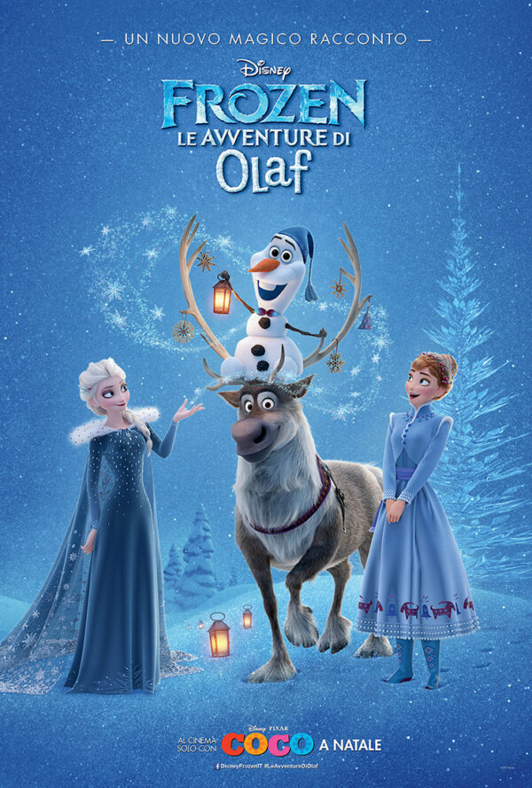 Poster Disney Frozen: Le avventure di Olaf