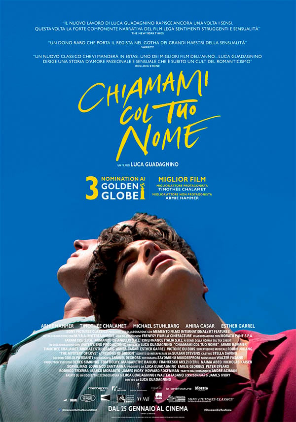 Poster Chiamami col tuo nome