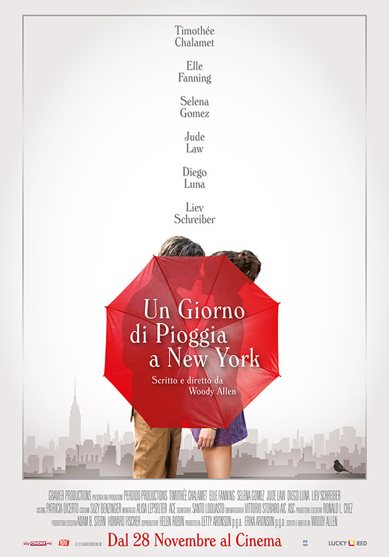 Poster Un Giorno di Pioggia a New York