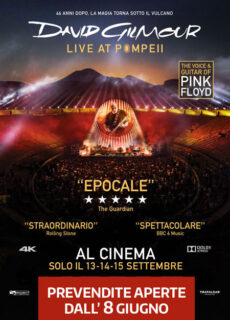 Poster David Gilmour Live At Pompeii