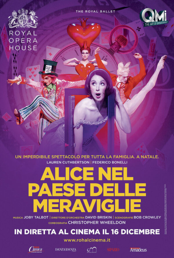 Poster The Royal Opera: Alice nel Paese delle Meraviglie