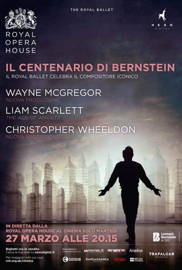 Poster The Royal Opera: Il centenario di Bernstein