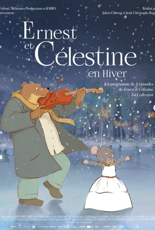 Poster Ernest & Célestine en hiver