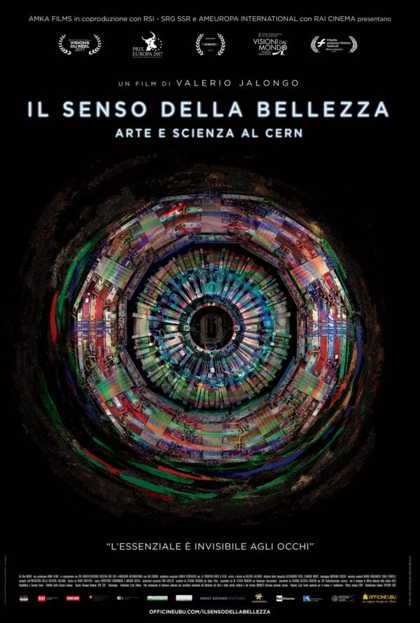 Poster Il senso della bellezza – Arte e scienza al CERN