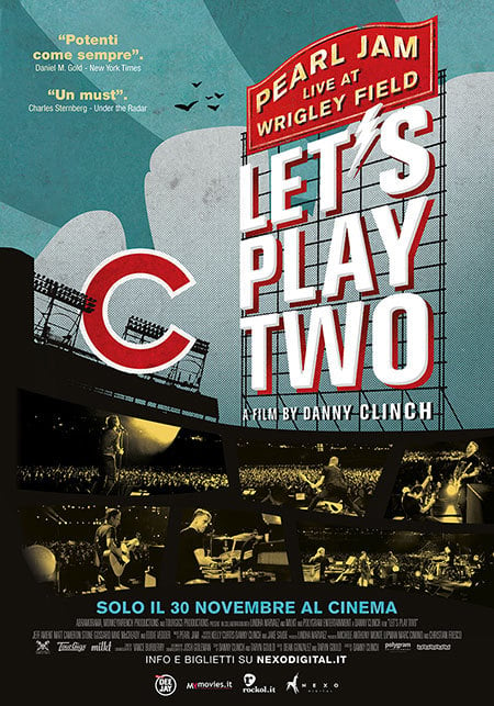 Poster Pearl Jam Let’s Play Two