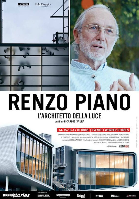 Poster Renzo Piano: L’architetto della luce