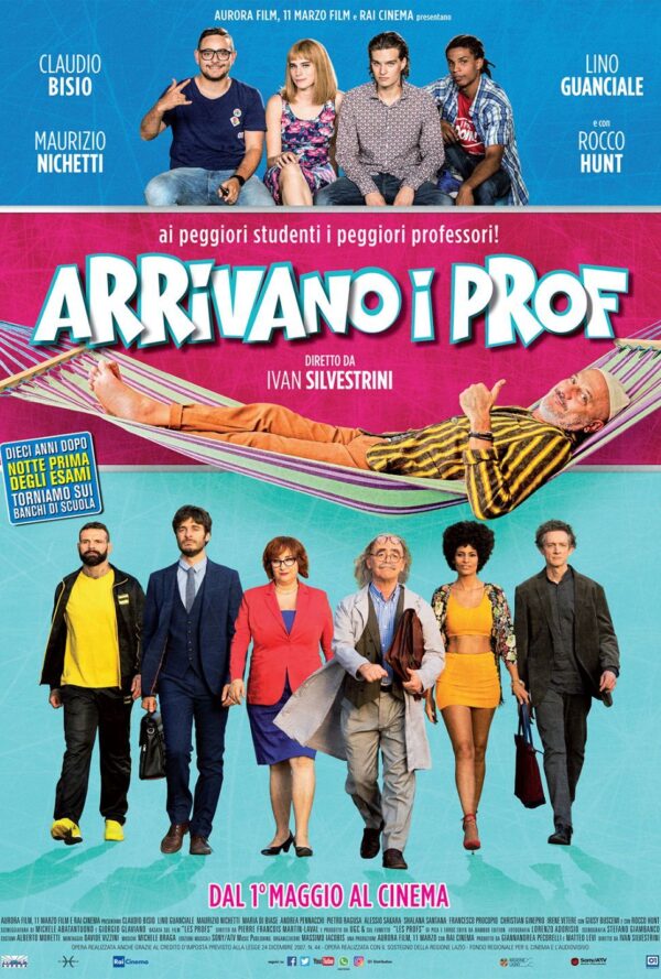 Poster Arrivano i prof