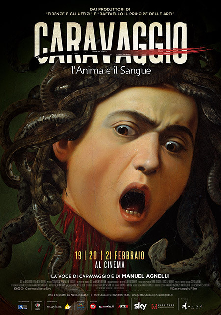 Poster Caravaggio – L’anima e il sangue