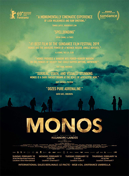 Poster Monos – Un gioco da ragazzi