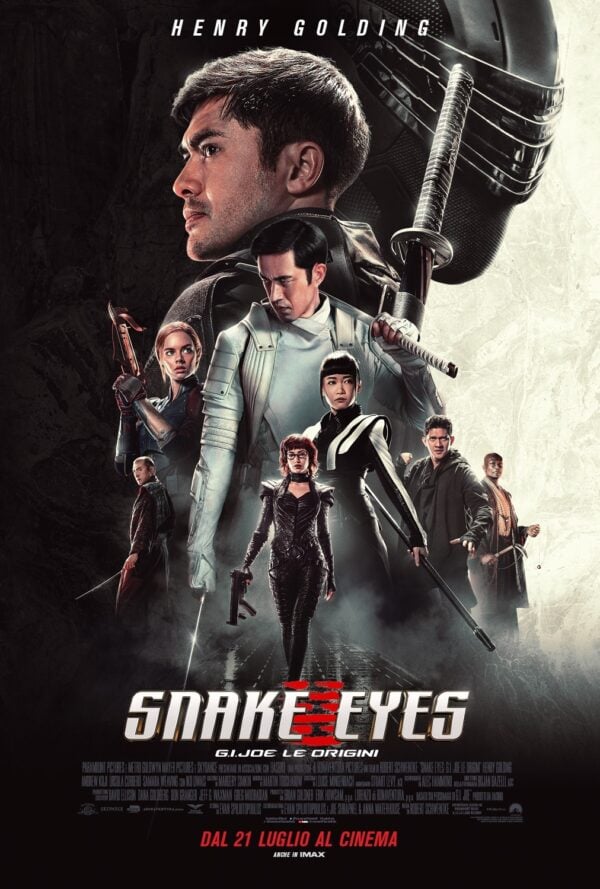 Poster Snake Eyes: G.I. Joe Le Origini