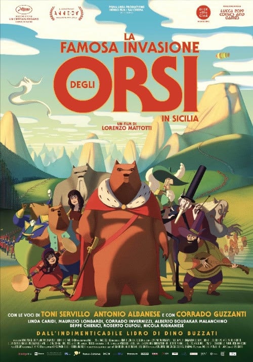 Poster La famosa invasione degli orsi in Sicilia