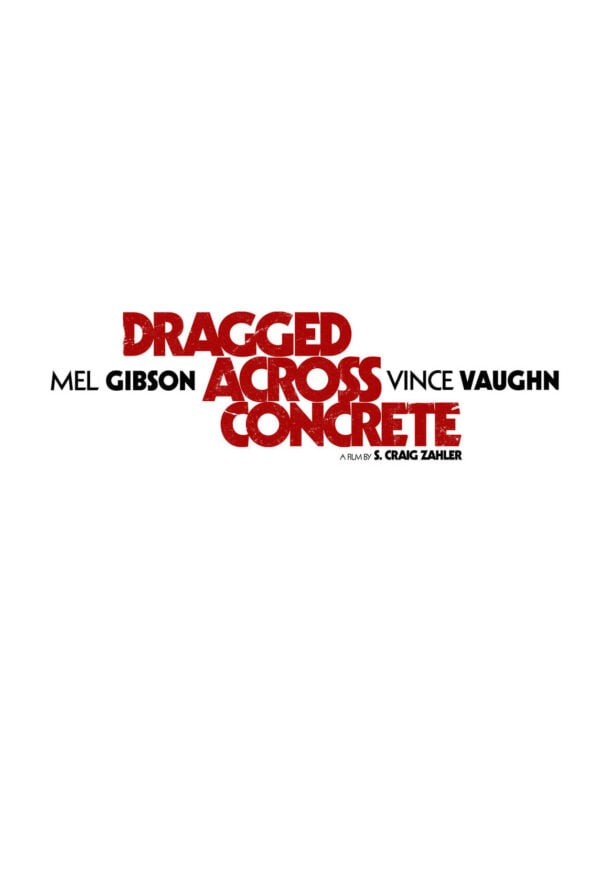 Poster Dragged Across Concrete