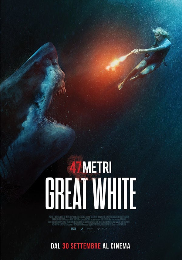 Poster 47 Metri: Great white