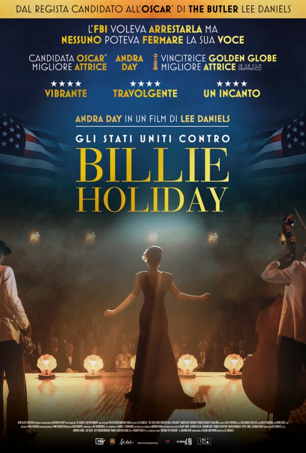 Poster Gli Stati Uniti contro Billie Holiday