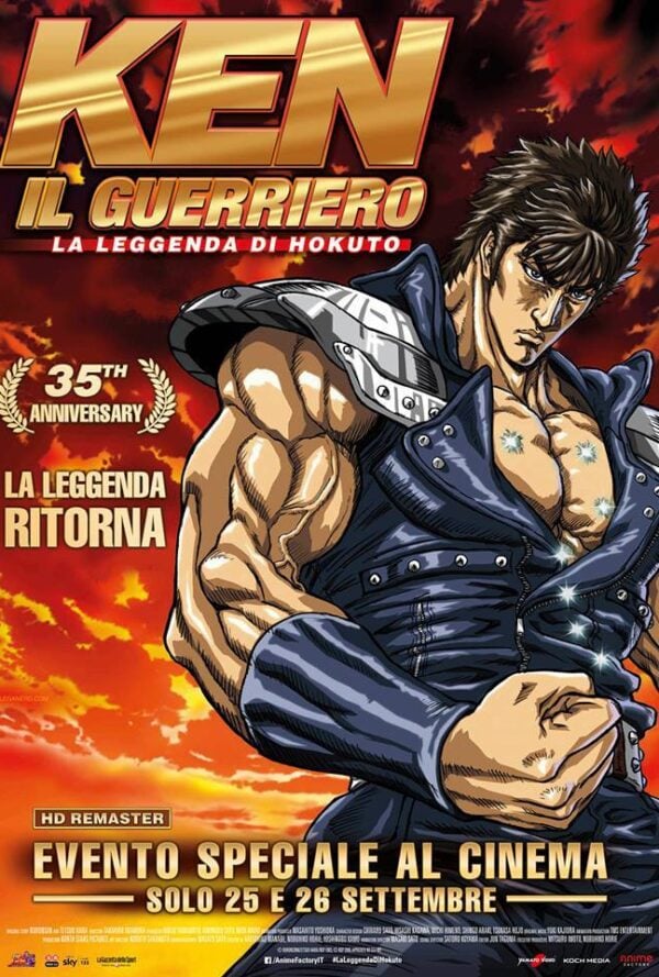 Poster Ken il guerriero – La leggenda di Hokuto (Riedizione)