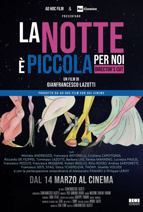 Poster La notte è piccola per noi