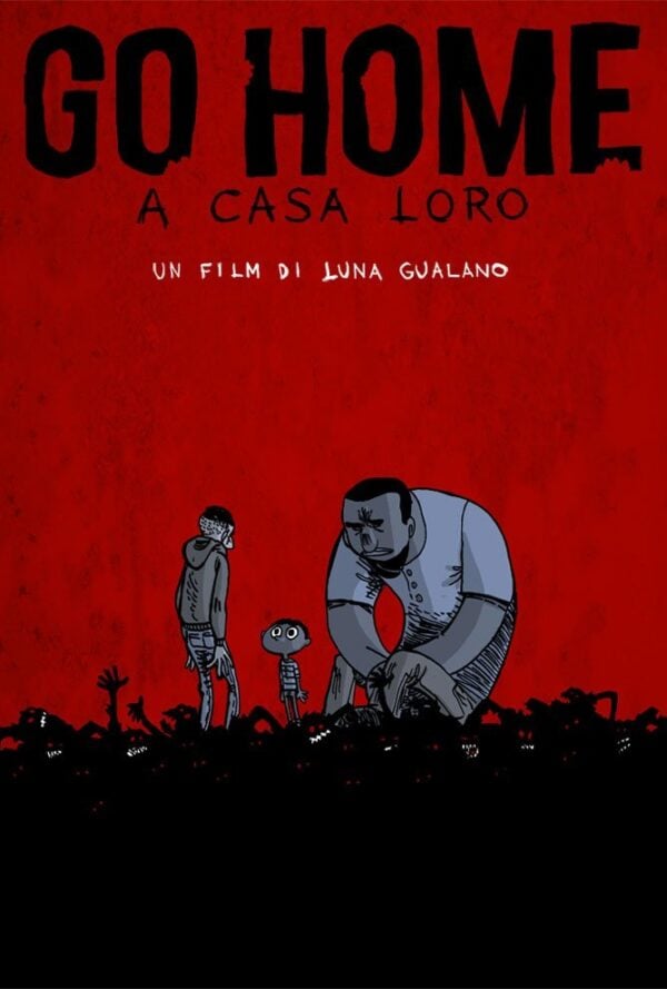 Poster Go Home – A casa loro