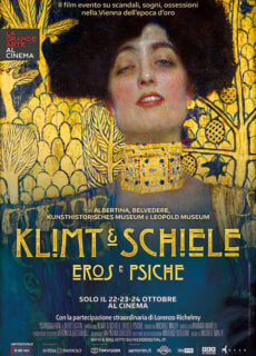 Poster Klimt & Schiele. Amore e Psiche