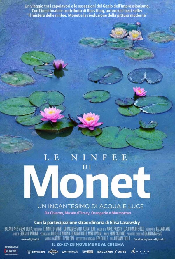 Poster Le ninfee di Monet. Un incantesimo di acqua e di luce