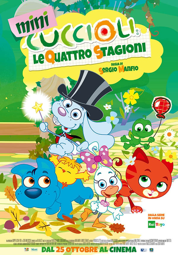 Poster Mini Cuccioli – Le Quattro Stagioni