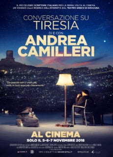 Poster Conversazione su Tiresia. Di e con Andrea Camilleri