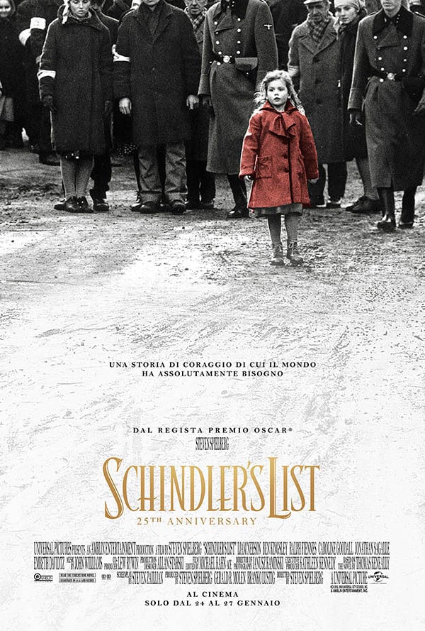 Poster Schindler’s List 25th Anniversary