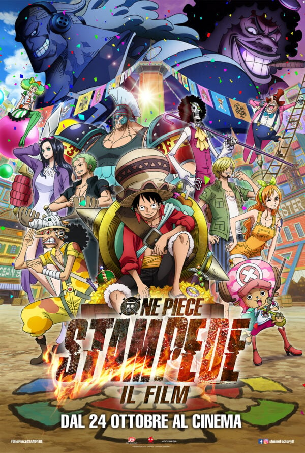 Poster One Piece: STAMPEDE – Il Film