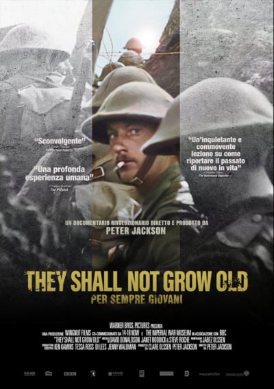 Poster They Shall Not Grow Old – Per sempre giovani