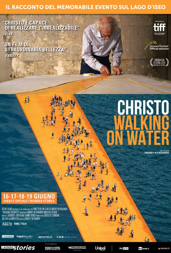 Poster Christo – Walking on Water