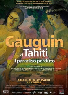 Poster Gauguin a Tahiti