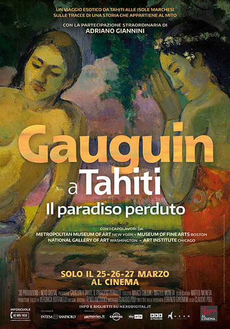 Poster Gauguin a Tahiti