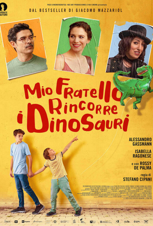 Poster Mio Fratello Rincorre i Dinosauri