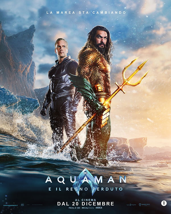 Poster Aquaman e il Regno Perduto