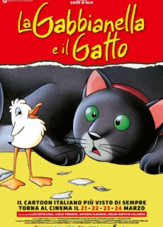 Poster La gabbianella e il gatto – Riedizione