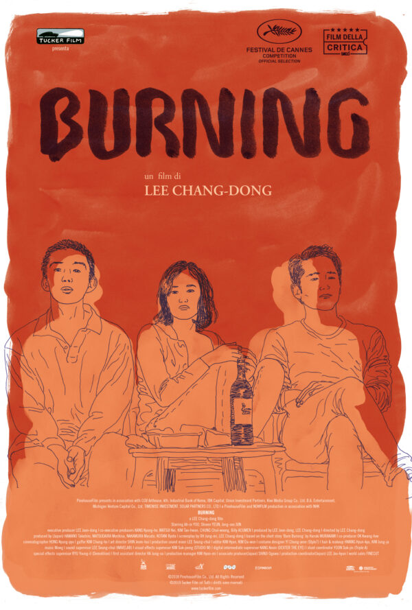 Poster BURNING – L’amore brucia