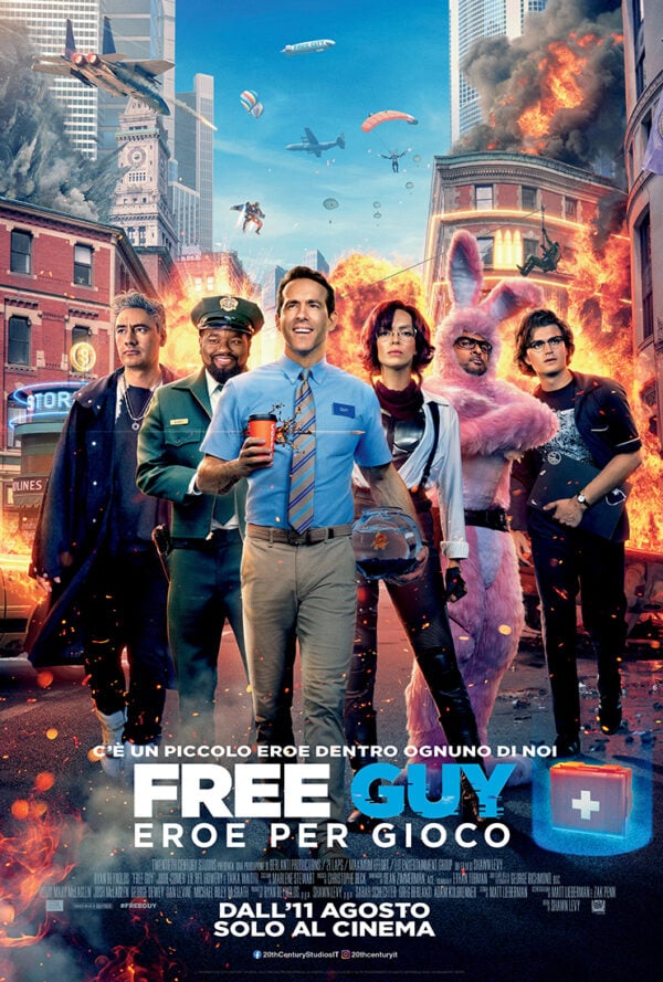 Poster Free Guy – Eroe per gioco