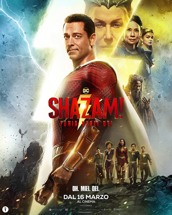 Poster Shazam! Furia degli Dei