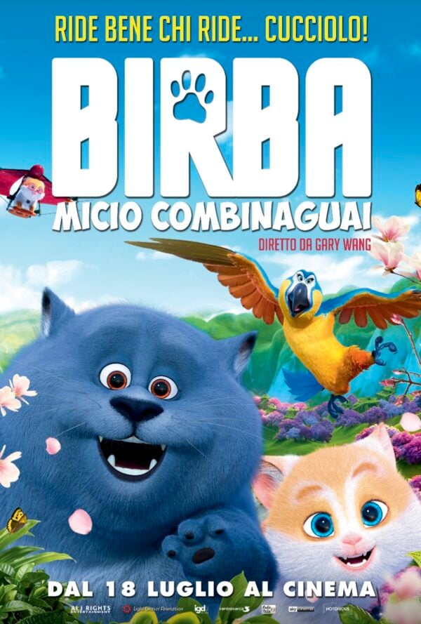 Poster Birba Micio Combinaguai