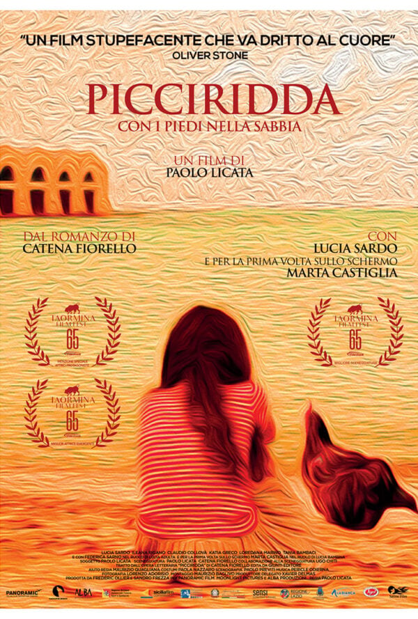 Poster Picciridda – Con i piedi nella sabbia