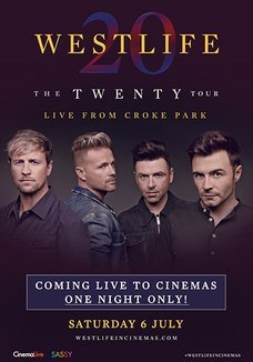 Poster Westlife – The Twenty Tour Live