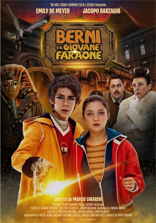 Poster Berni e il giovane faraone