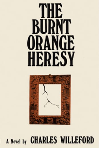 Poster The Burnt Orange Heresy