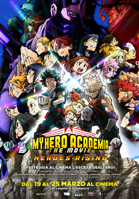 Poster My Hero Academia THE MOVIE Heroes: Rising