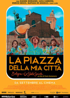 Poster La piazza della mia città – Bologna e Lo Stato Sociale