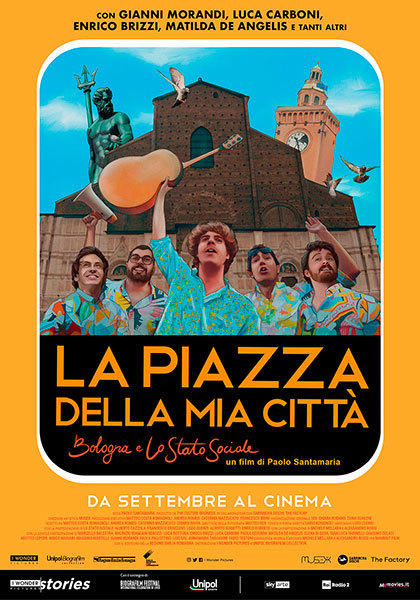 Poster La piazza della mia città – Bologna e Lo Stato Sociale