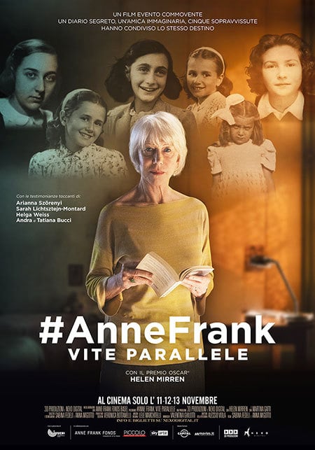 Poster #AnneFrank. Vite parallele