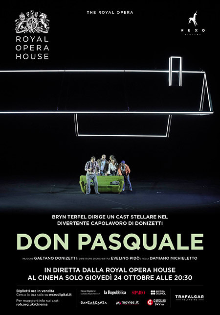 Poster Royal Opera House: Don Pasquale