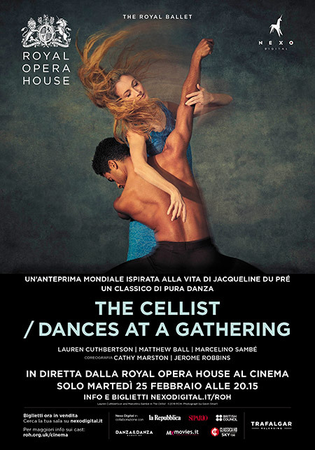 Poster Royal Ballet | The Cellist / Dances at a Gathering